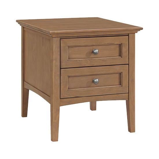 McKenzie - End Table - Pecan