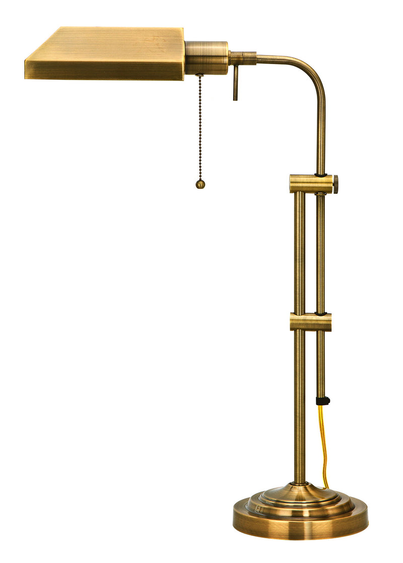 Pharmacy - 26" Height Metal Table Lamp - Antique Brass