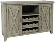 Nan Jofran Outer Banks Driftwood Solid Reclaimed Pine Dining Room Server by Jofran Inc. – angled view