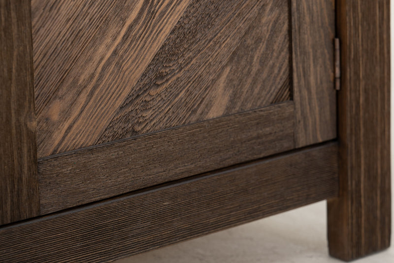 Dutton - TV Stand For Electric Fireplace - Rookwood Brown