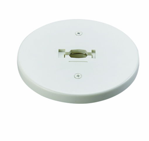 0.5" Height Monopoint - White - Round