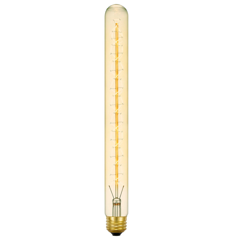 T10 Edison Medium E26 Base, 60W, 23K, 300 Lumen - Gold