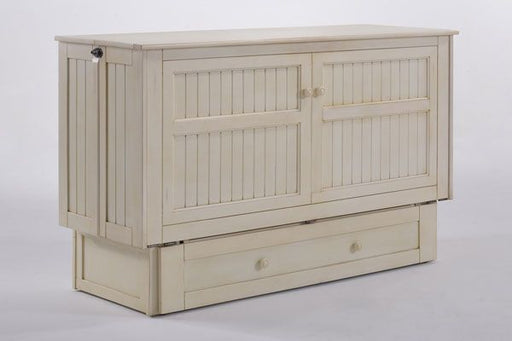 Murphy Bed Night & Day Daisy Queen Murphy Cabinet Bed With Mattress by Night & Day Furniture