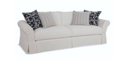Sofa Four Seasons Alyssa Slipcovered Sofa With Custom Cushions