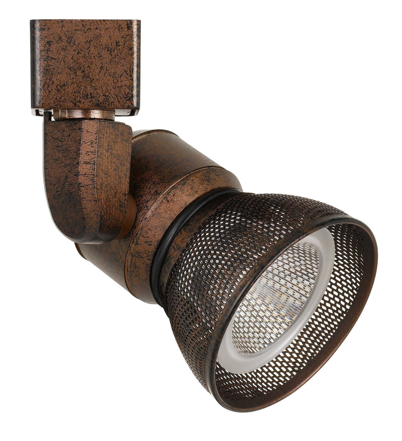 6.25" Height Metal Track Head - Rust