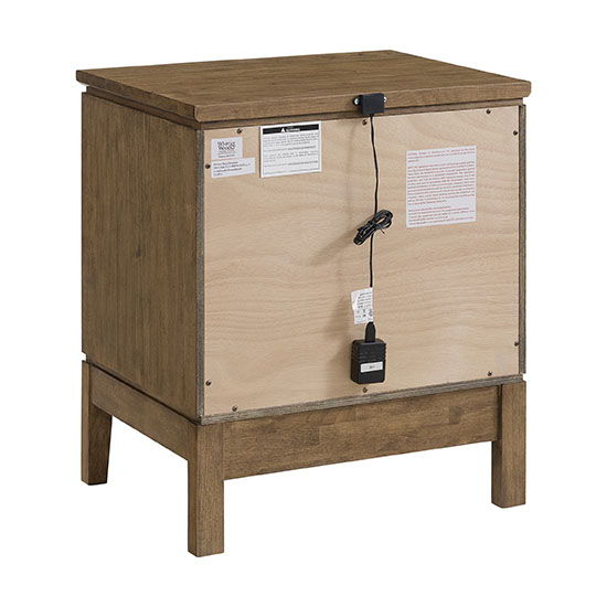 Bailey - 2-Drawer Nightstand - Nutmeg