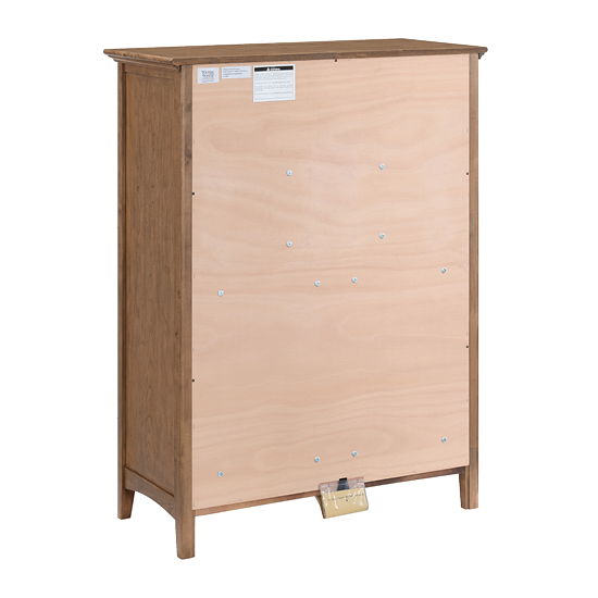 McKenzie - 6-Drawer Chest - Pecan