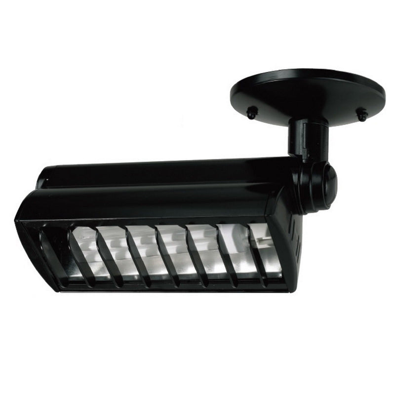 6" Height Ceiling Mount Fixture - Black