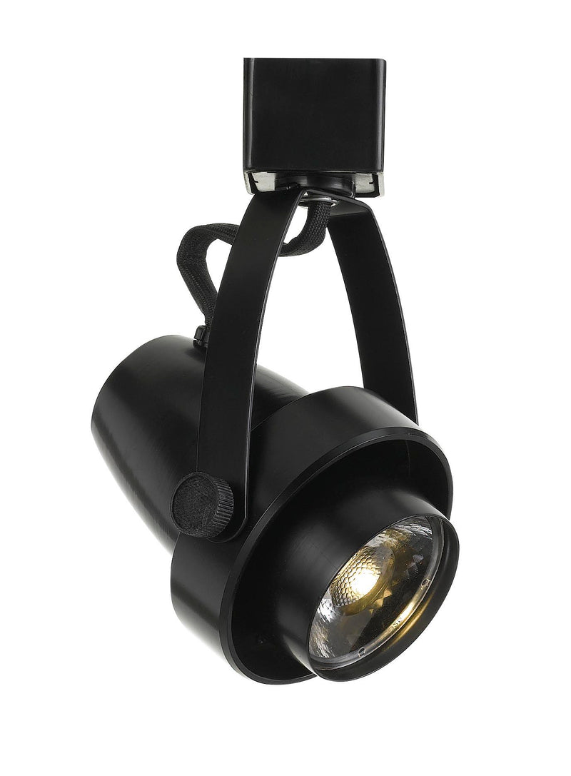 6" Height Metal Track Head - Black - 10W