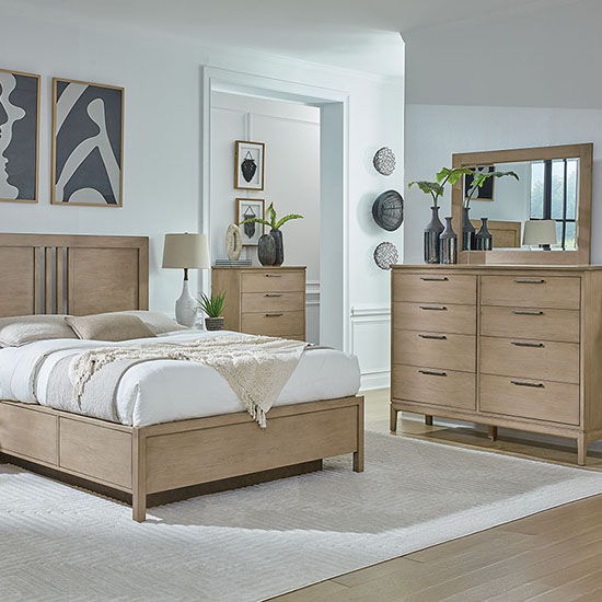 Bailey - 60"W Dresser - Almond