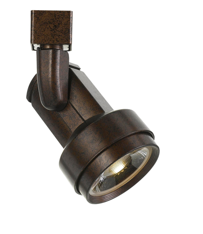6.25" Height Metal Track Head - Rust - LED18W