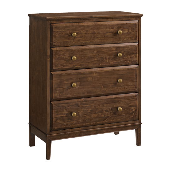 Virginia - 4-Drawer Chest - Americano