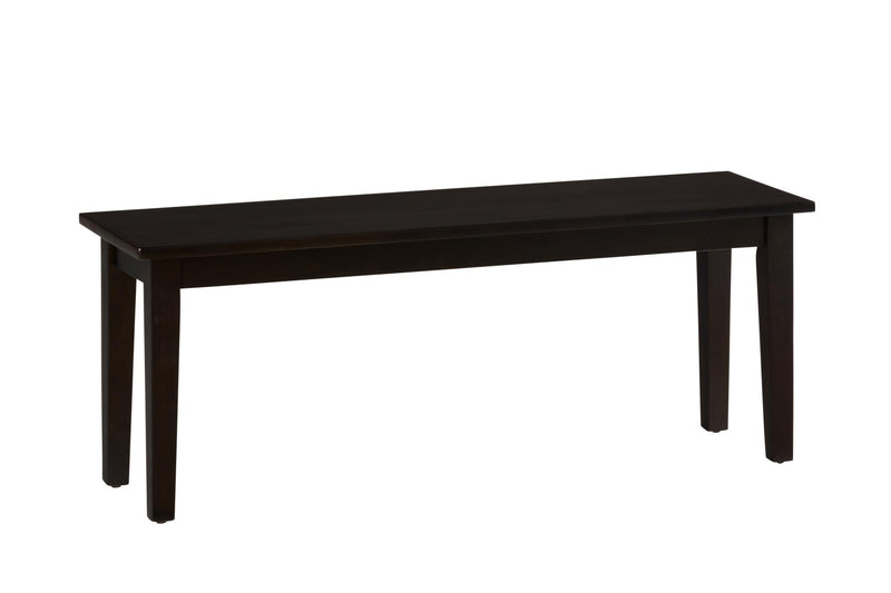 Jofran Simplicity Bench Solid Wood Dining Bench