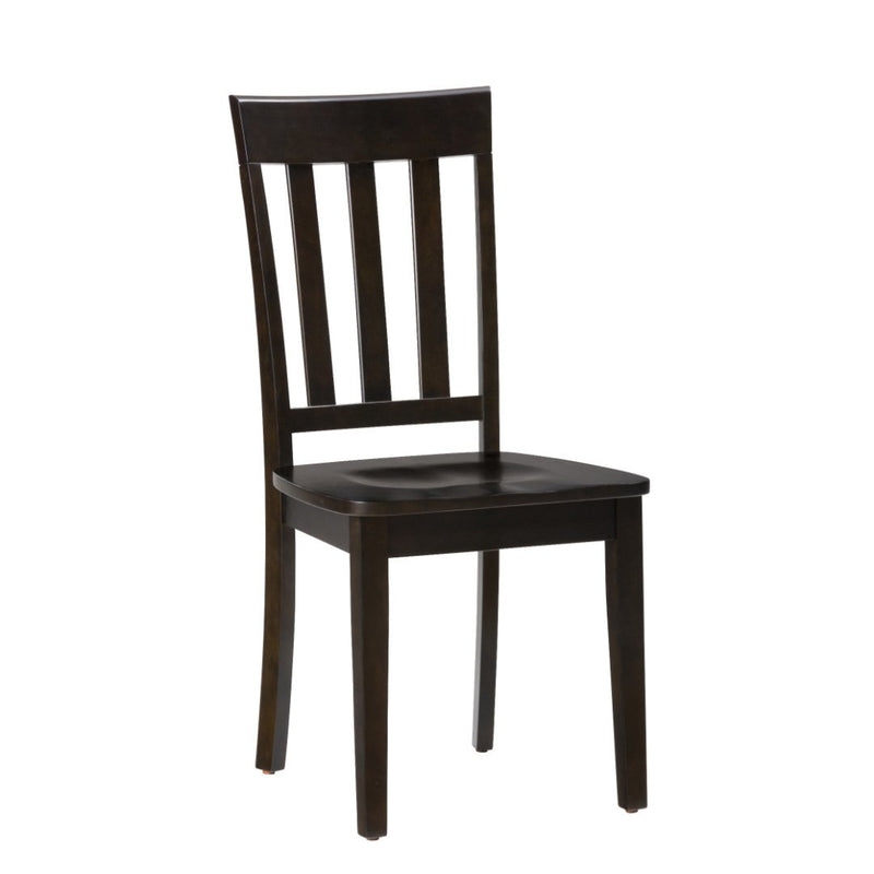 Jofran Simplicity Slatback Dining Chair 2-Pack Solid Wood