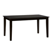 Jofran Simplicity Solid Wood Dining Table 60-Inch Rectangular