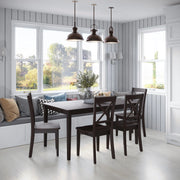 Jofran Simplicity Solid Wood Dining Table 60-Inch Rectangular