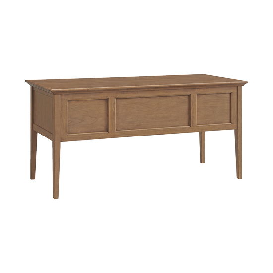 McKenzie - 4-Drawer Desk - Pecan