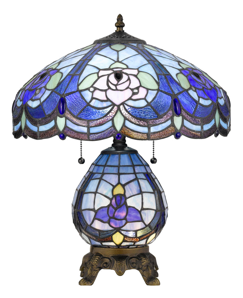 Tiffany - 19.33" Height Resin Table Lamp - Tiffany