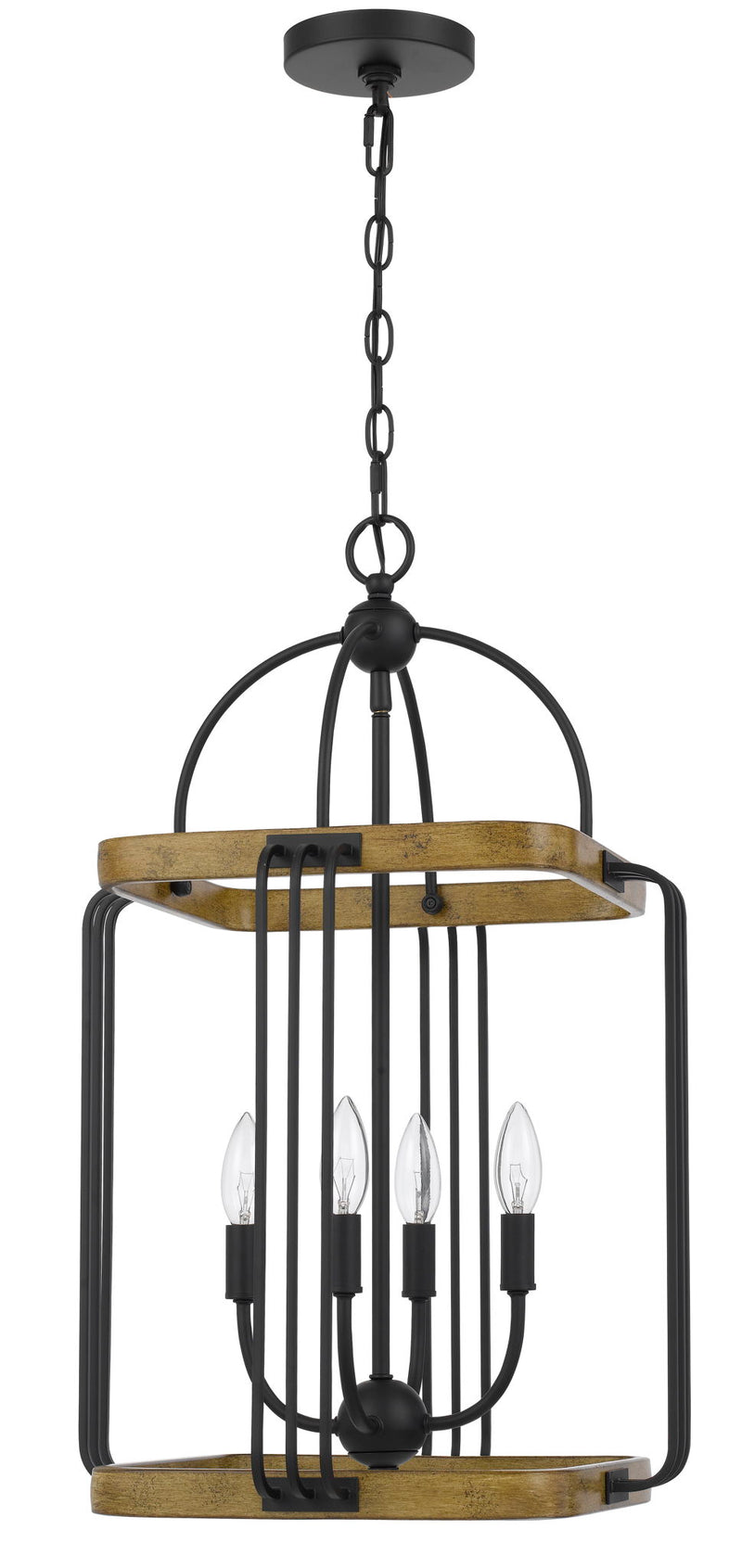 Ripon - Chandelier - Iron & Oak
