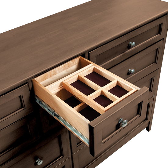 McKenzie - 75'' W Master Dresser - Java