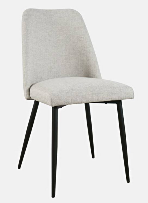 Natural Nan Jofran Urban Archive Macey Natural Fabric Upholstered Armless Dining Chair by Jofran Inc.