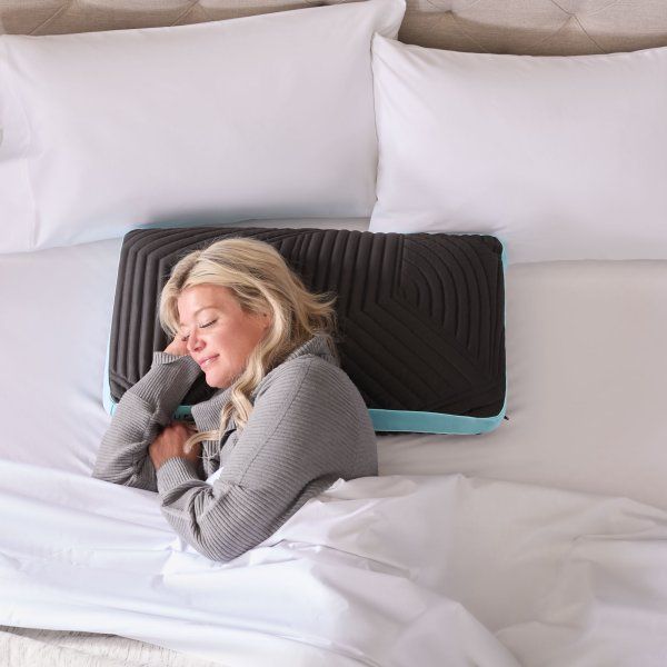 Ice Cloud - Omniphase Mid Loft Pillow - Queen Low Loft