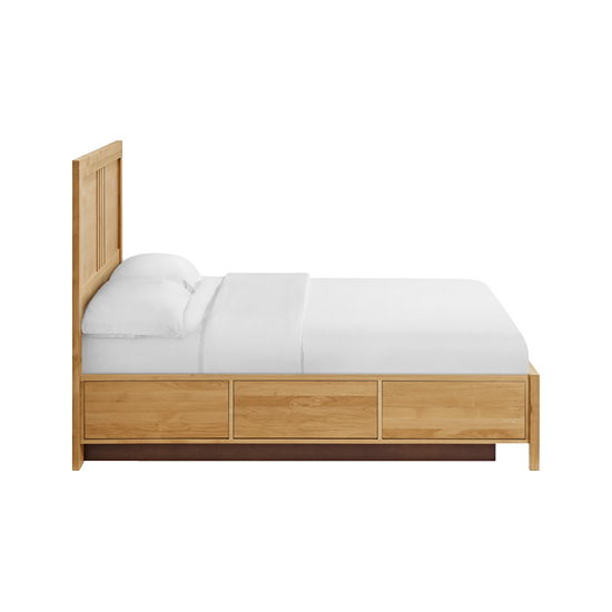 Bailey - Queen Storage Bed - Natural