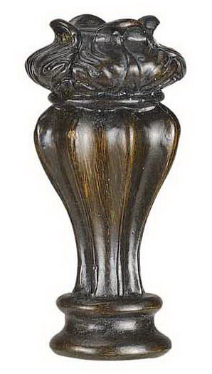 0.88" Height Resin Finial - 2.5" Width