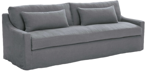 Sofa Four Seasons Benton Customizable 2-Seat Slipcovered Extra Large Long Sofa