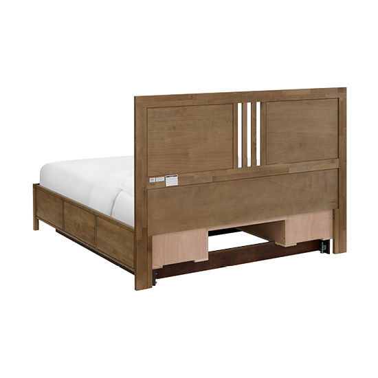 Bailey - King Storage Bed - Nutmeg