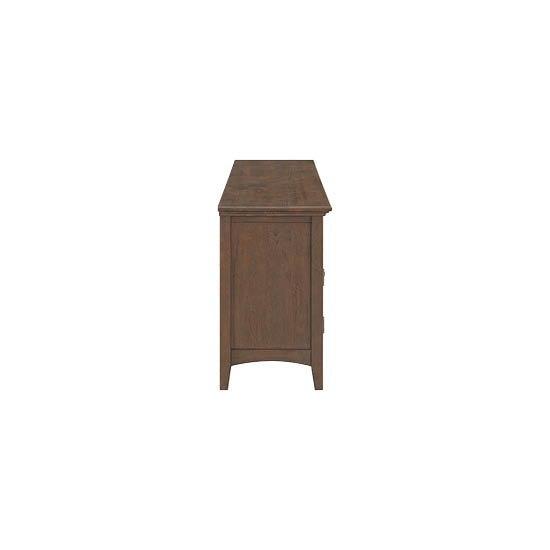 McKenzie - 74'' W Sound Bar Media Console - Java
