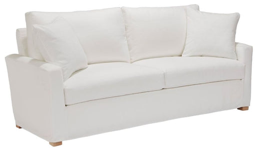 Sofa Four Seasons Customizable Reynolds 80-Inch Slipcovered Two-Seat Fabric Sofa