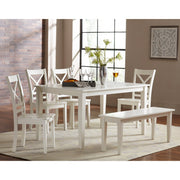 Jofran Simplicity Solid Wood Dining Table 60-Inch Rectangular