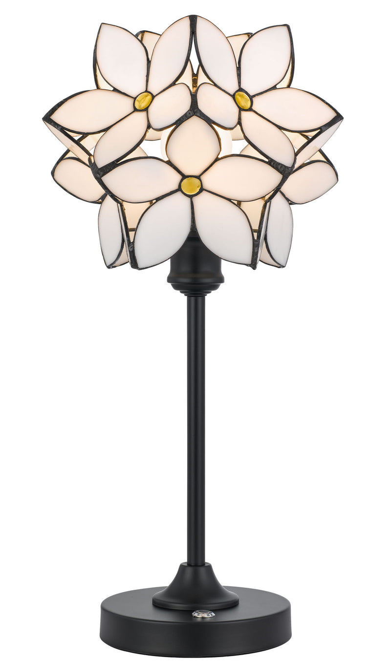 Tiffany - Table Lamp - White Blossom