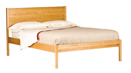 Slatted Bed Woodforms Solid Cherry Shaker Twin Eclipse Bed Made In Usa