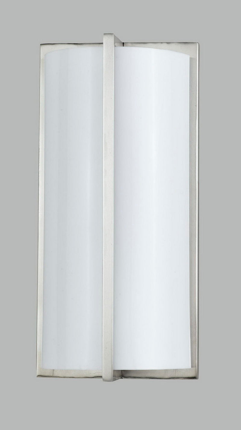18W Wall Lamp - Brushed Steel