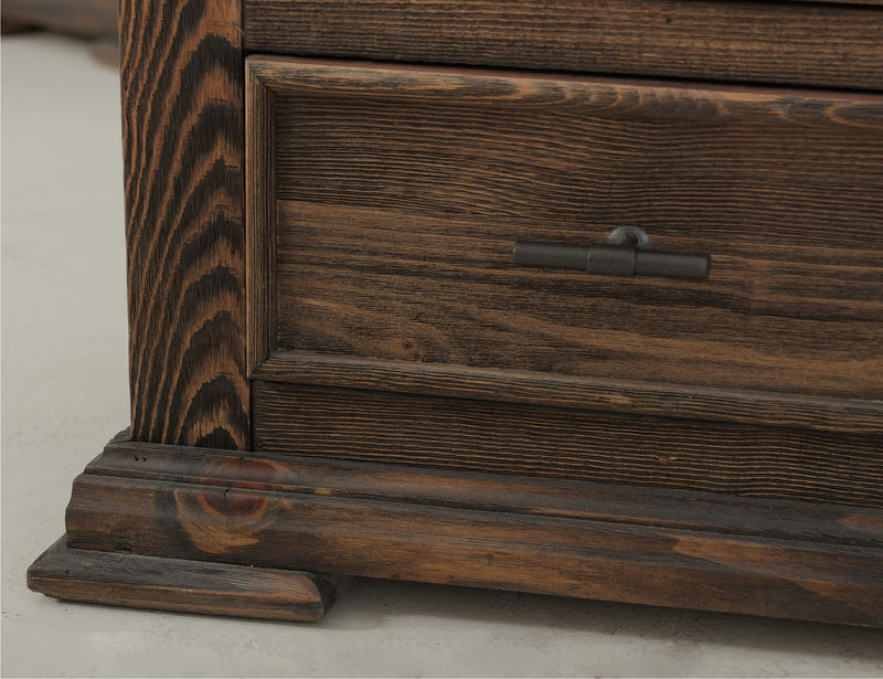 Desire - Nightstand - Mahogany Brown