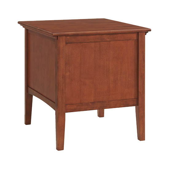 McKenzie - End Table - Glazed Antique Cherry
