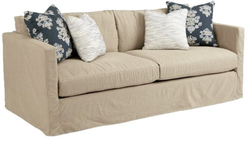 Sofa Four Seasons Maddox 88" Slipcovered Grande Sofa With Plush Cushions