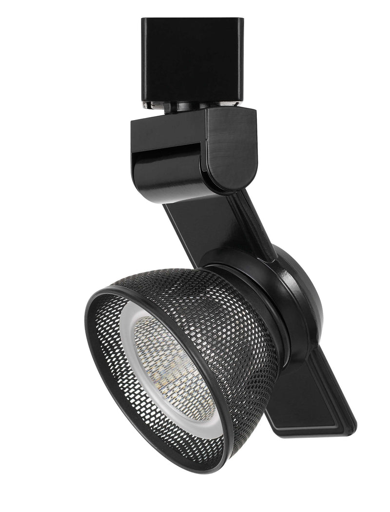 6" Height Metal Track Head - Black & Dark Bronze - Mesh