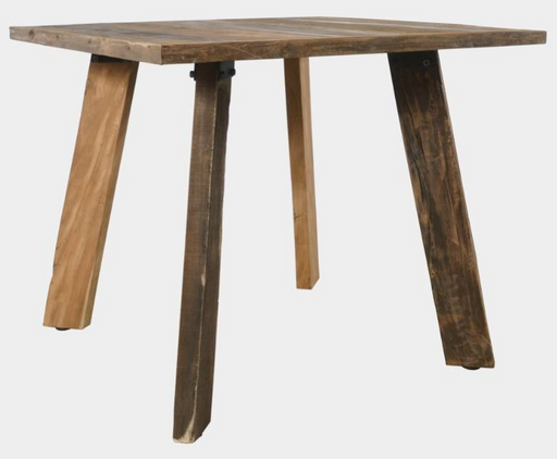 Nan Jofran Reclamation Brown Reclaimed Wood Square Counter Height Dining Table by Jofran Inc.