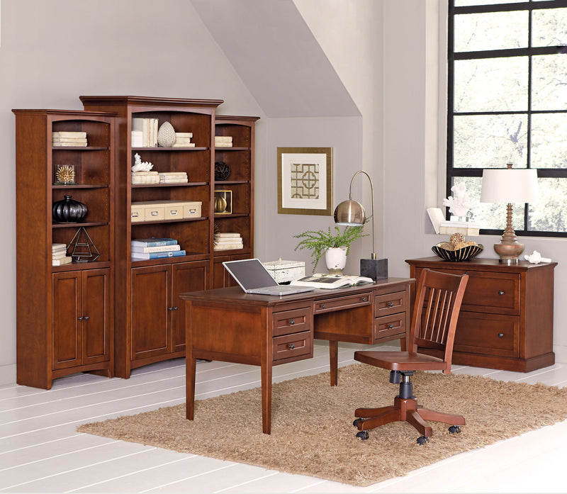 McKenzie - Lateral File Cabinet - Glazed Antique Cherry
