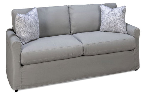Sofa Four Seasons Harper Slipcovered Sofa With Rolled Arms And Pillows