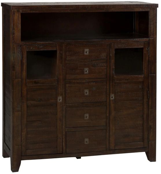 Nan Jofran Kona Grove Solid Acacia Wood Brown Storage Cabinet by Jofran Inc.