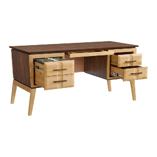 Addison - 4-Drawer Desk - Duet