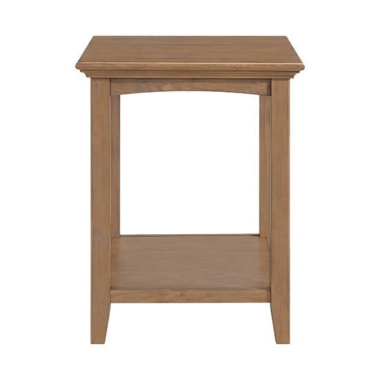 McKenzie - Side Table - Pecan