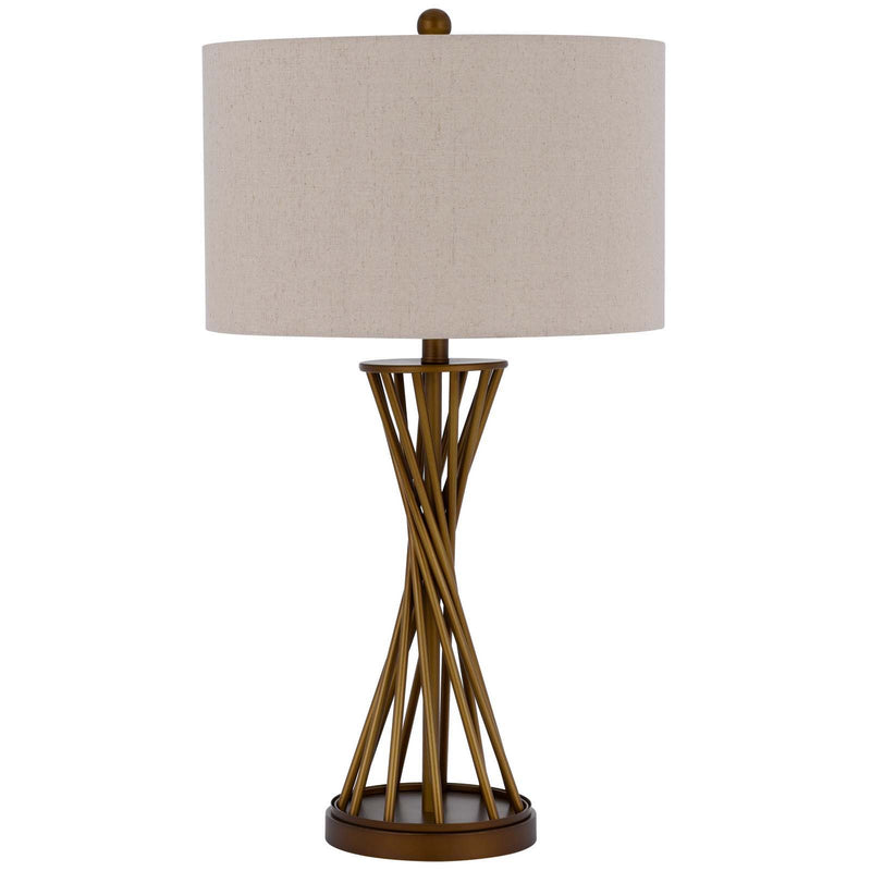 Urban - 31" Height Metal Table Lamp - Rustic Gold