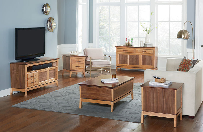 Addison - 54" W Sound Bar Media Console - Natural