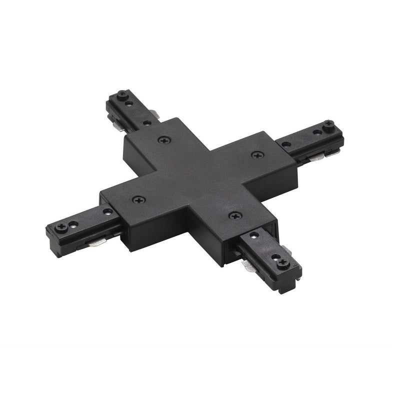 0.8" Height X Connector - Black
