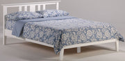 Panel Bed Night & Day Furniture Thyme White Solid Wood Panel Bed